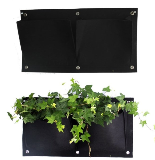 Wall-Mounted Vertical Garden Organizer – Multi-Pocket Planter for Indoor & Outdoor Spaces