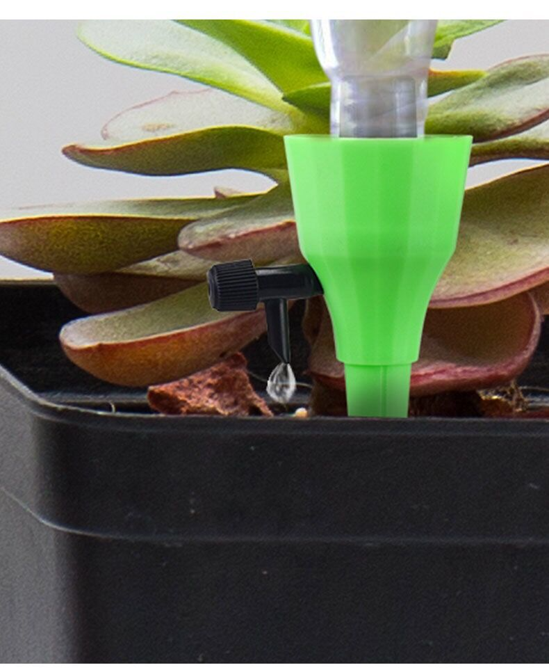 Automatic Plant Watering Spike - Drip Irrigation System for Bottles and Garden Plants