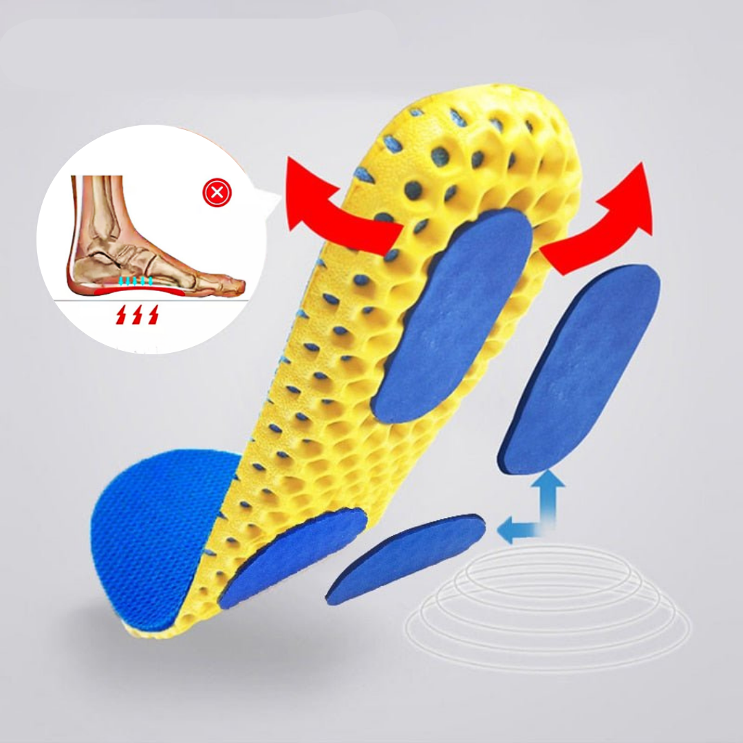 Shock-Absorbing Gel Insoles for Maximum Comfort and Support