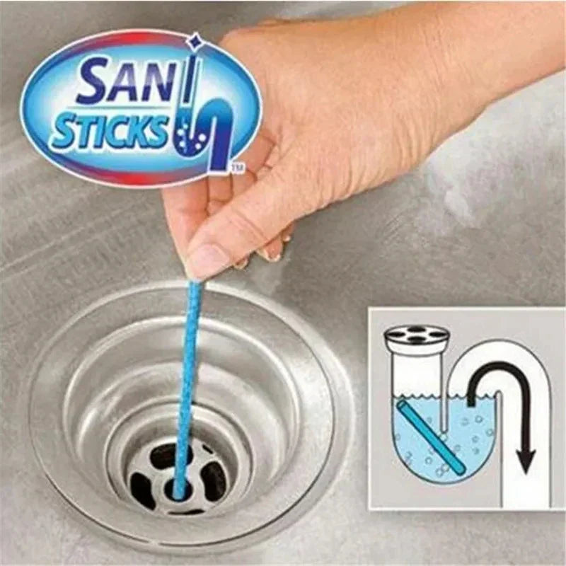 Pipe Freshener Sticks | Odor-Free Drain Cleaner Bars