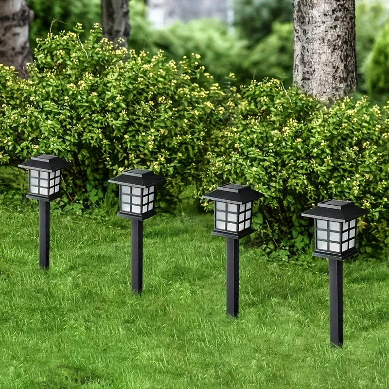 LED Solar Lantern Path Lights – Waterproof Outdoor Garden Lighting for Walkways