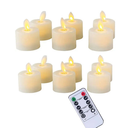 Flameless LED Tea Light Candle Set