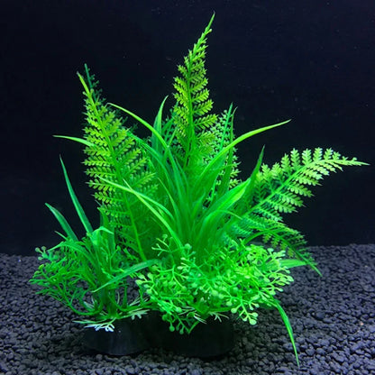 Realistic Artificial Aquarium Plants - Vibrant Decorative Plants for Fish Tanks