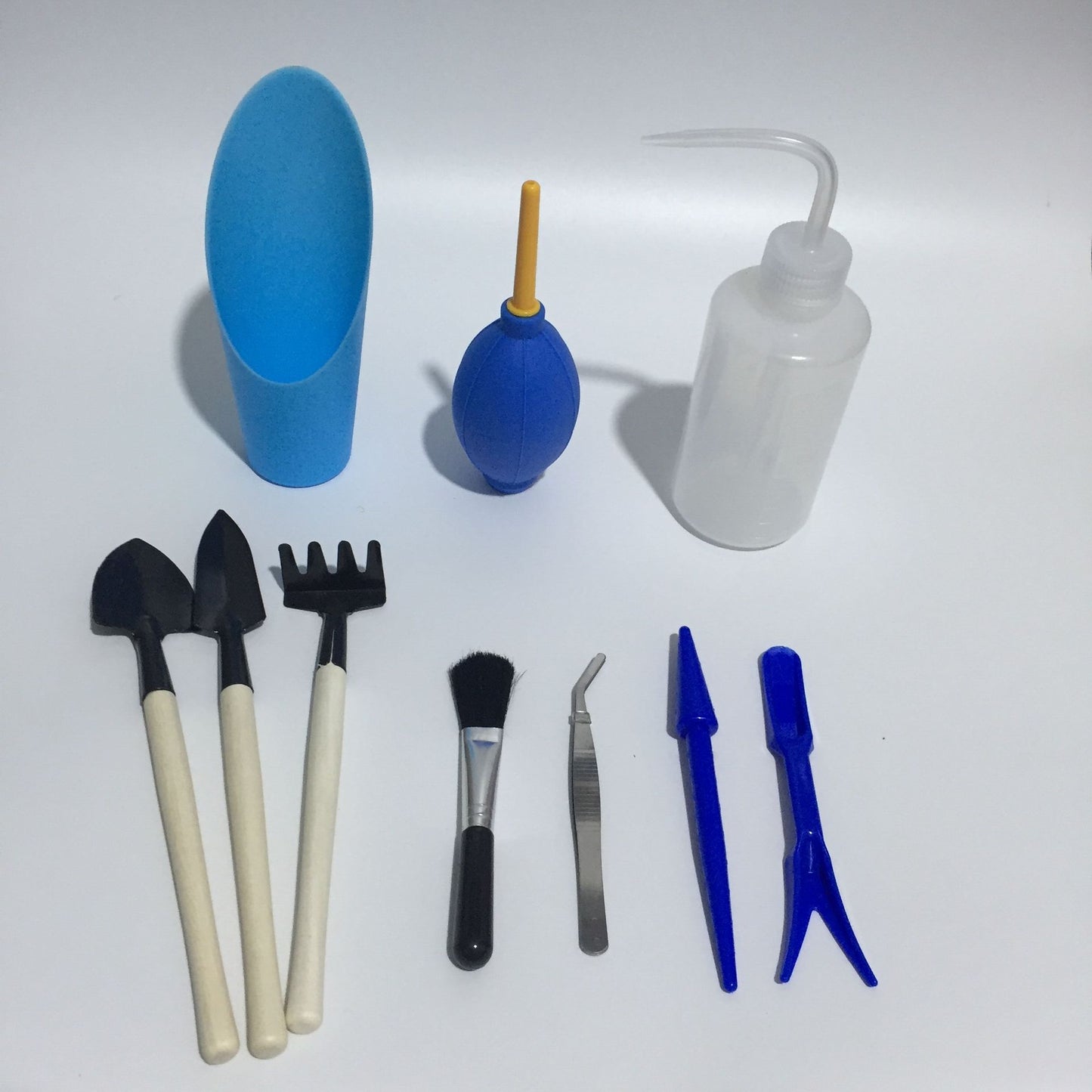 Mini Gardening Tool Kit for Succulents with Watering Bottle and Accessories