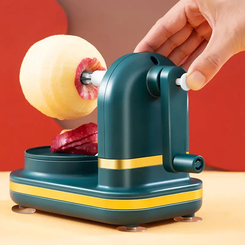 Hand Crank Fruit and Veg Peeler – Easy Apple and Potato Peeler