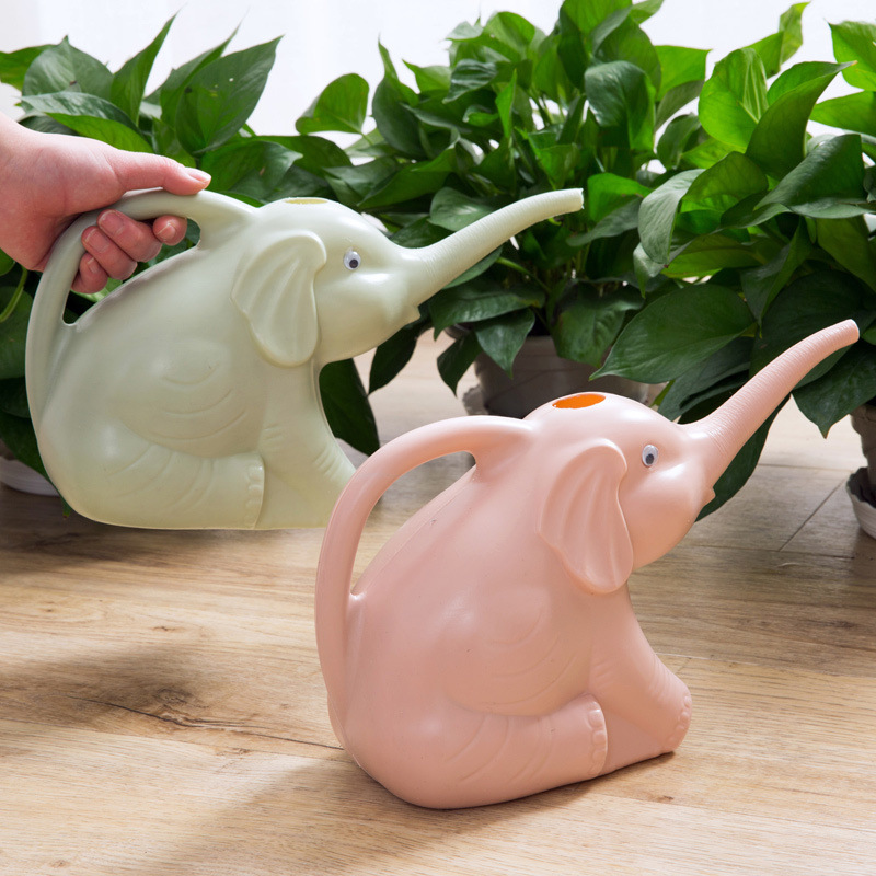 Colorful Elephant-Shaped Garden Watering Can – Fun and Functional for Kids and Adults