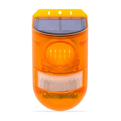 Solar-Powered Animal Repellent with Alarm - Effective Outdoor Animal Control