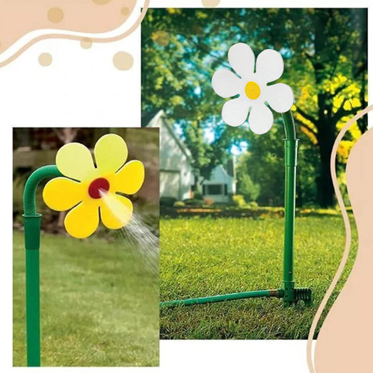 Interactive Daisy Lawn Sprinkler – Fun Watering Toy for Garden and Pets