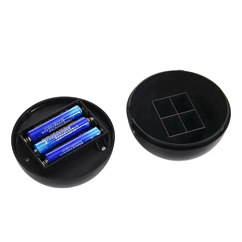 Battery-Powered Round LED Spotlight