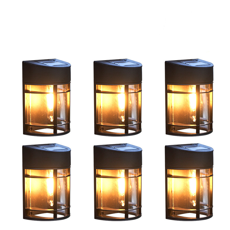 Weatherproof LED Outdoor Wall Light – Glass and Grille Design for Patio & Balcony