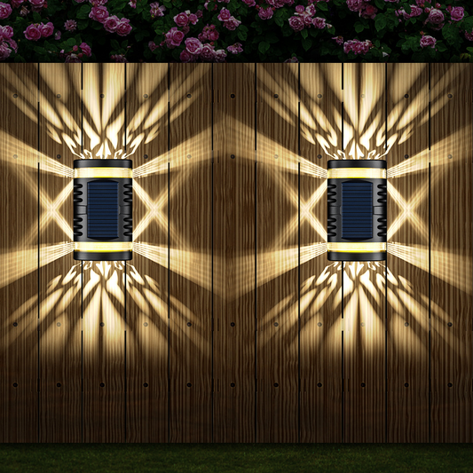 Solar Wall Light with Auto Light Detection – Outdoor Lamp with Smart Night Control
