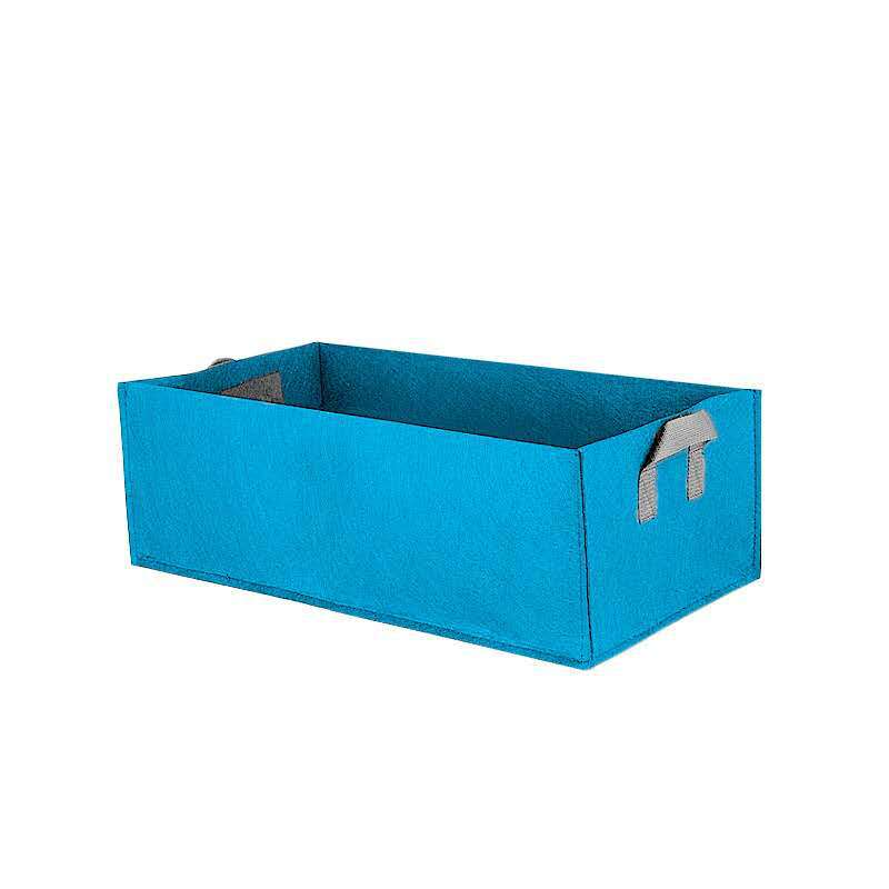 Collapsible Felt Plant Container with Carry Handles for Indoor and Outdoor Use
