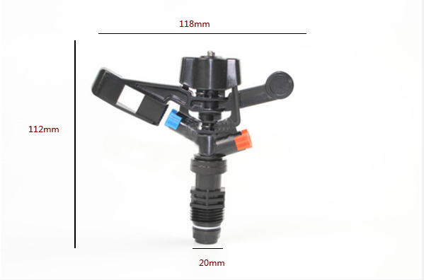 Adjustable Garden Sprinkler with Customizable Spray Angle - Perfect for Irrigation Systems