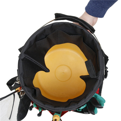 42-Pocket Garden Tool Storage Bag - Spacious Organizer for Outdoor Tools