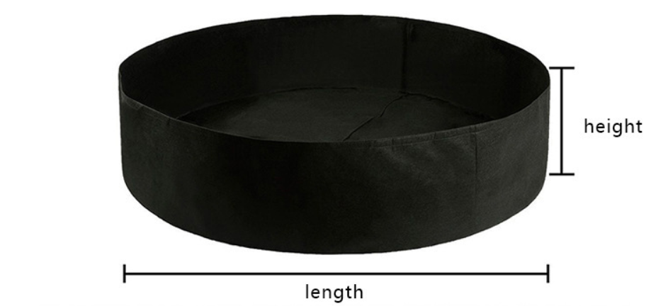 Circular Plant Growth Bag - Durable Garden Container for Healthy Plant Development
