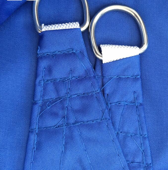 UV-Resistant Rectangular Sun Shade Sail - Outdoor Shade with Durable Rope for Protection