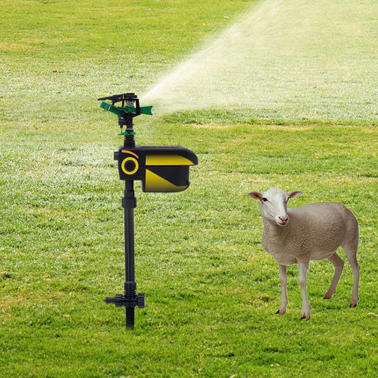 Adjustable Garden Irrigation Sprinkler – Portable Watering System with Stand