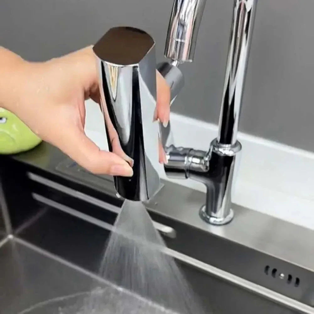 360° Rotating Faucet Sprayer Attachment for Easy Cleaning