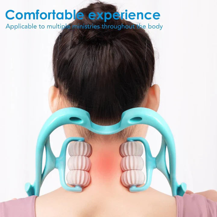 6-Roller Neck and Shoulder Massager