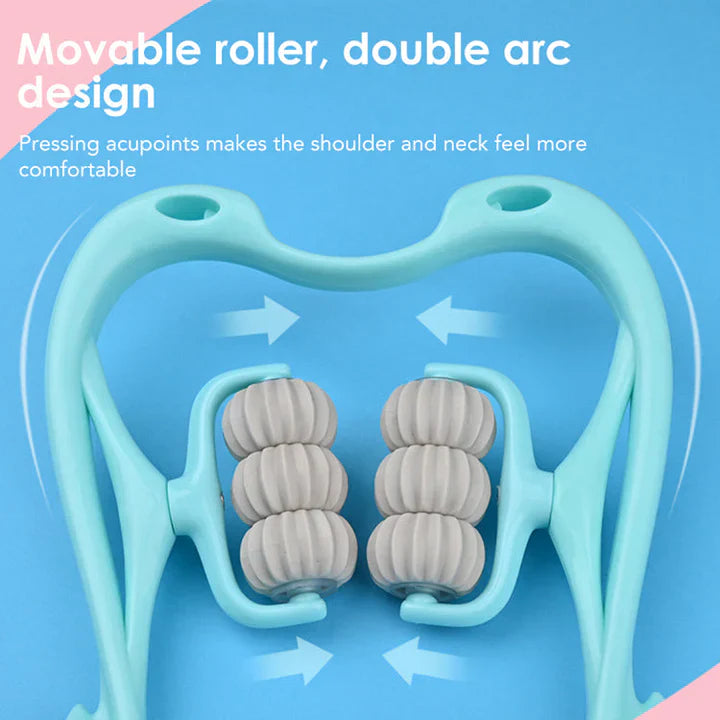 6-Roller Neck and Shoulder Massager