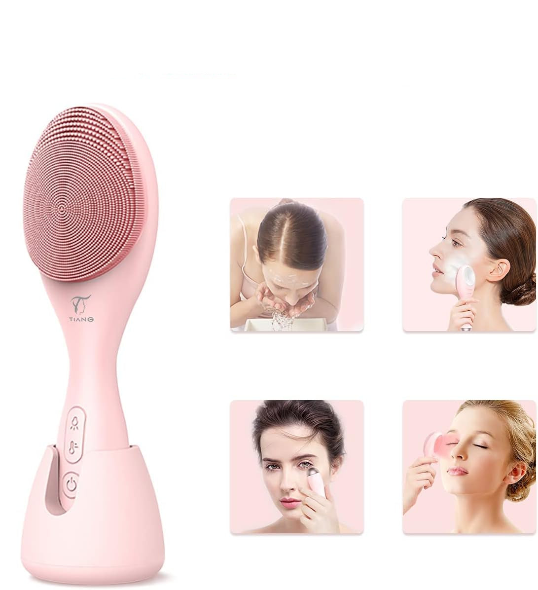 Gentle Skin Care Electric Facial Brush – Deep Cleansing for Radiant Skin