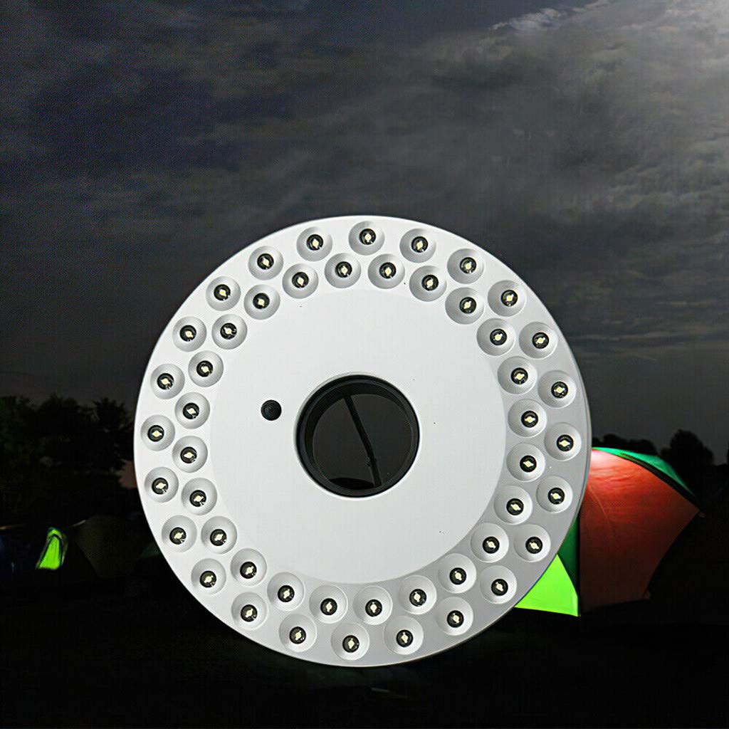 Portable Solar LED Camping Lantern – Hanging Light for Outdoor Adventures