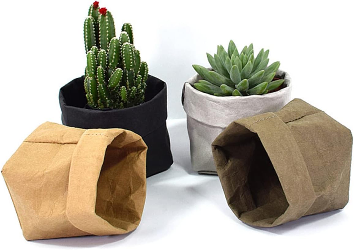 Eco-Chic Paper Plant Pots – Decorative Planters for Contemporary Interiors