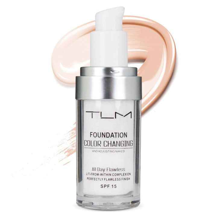 Color-Adapting Foundation for Flawless Coverage and Perfect Skin Match