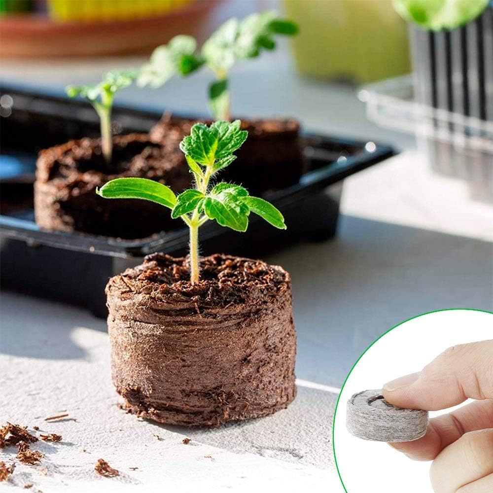 Coconut Coir Peat Pellets – Seed Starting Pods for Easy Plant Germination
