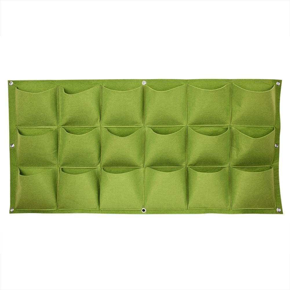 Wall-Mounted Felt Garden Planter – 3D Non-Woven Vertical Hanging Plant Bag