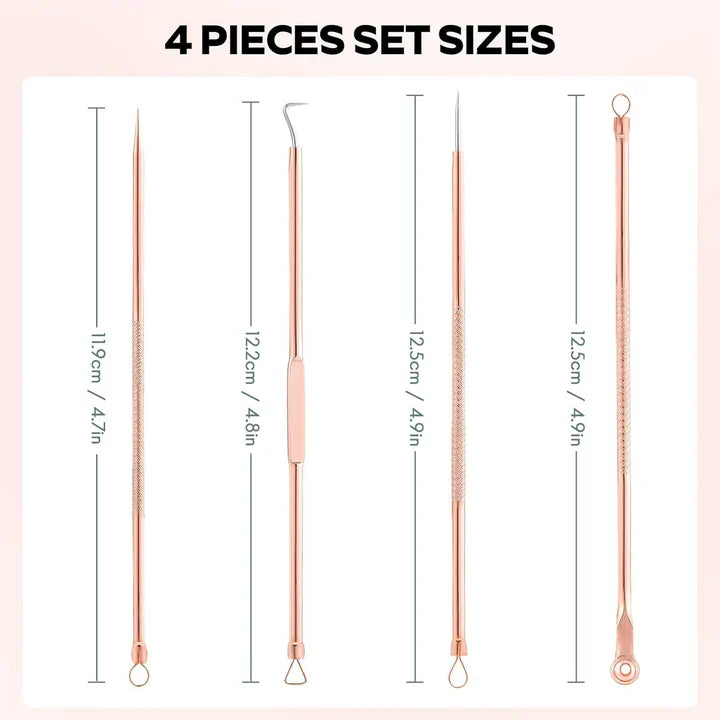 Professional Pimple & Blackhead Extractor Kit