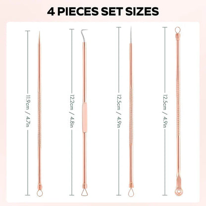 Professional Pimple & Blackhead Extractor Kit