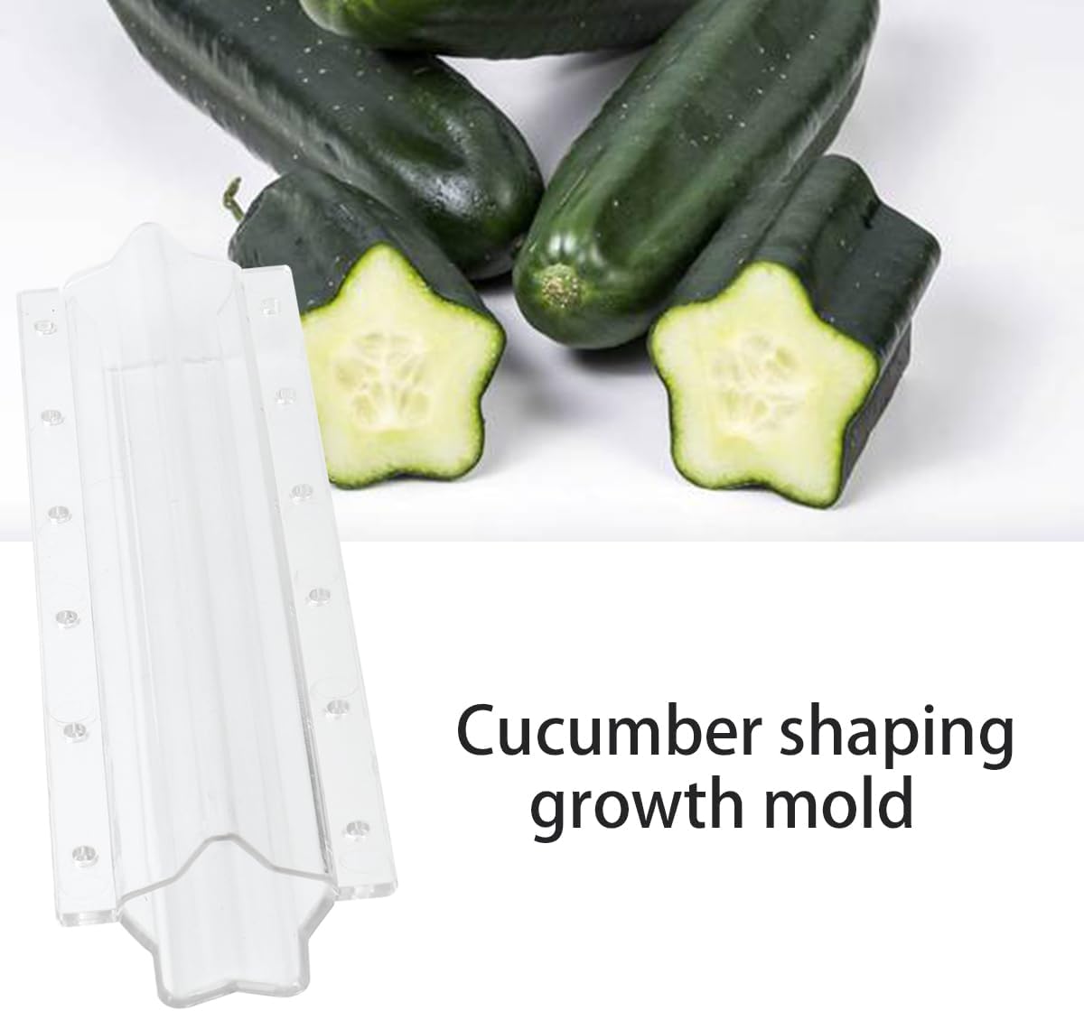 Creative Star-Shaped Mould for Fruits and Vegetables – Fun Shaping Tool for Cucumbers and More