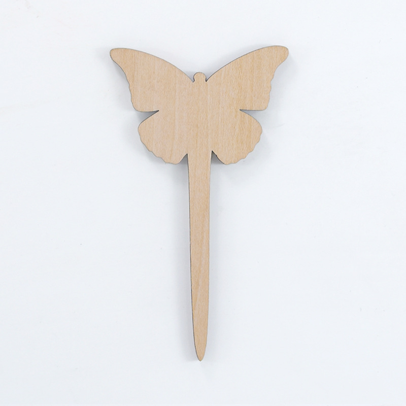 Reusable Wooden Plant Markers – Writable Labels for Garden & Balcony Herbs