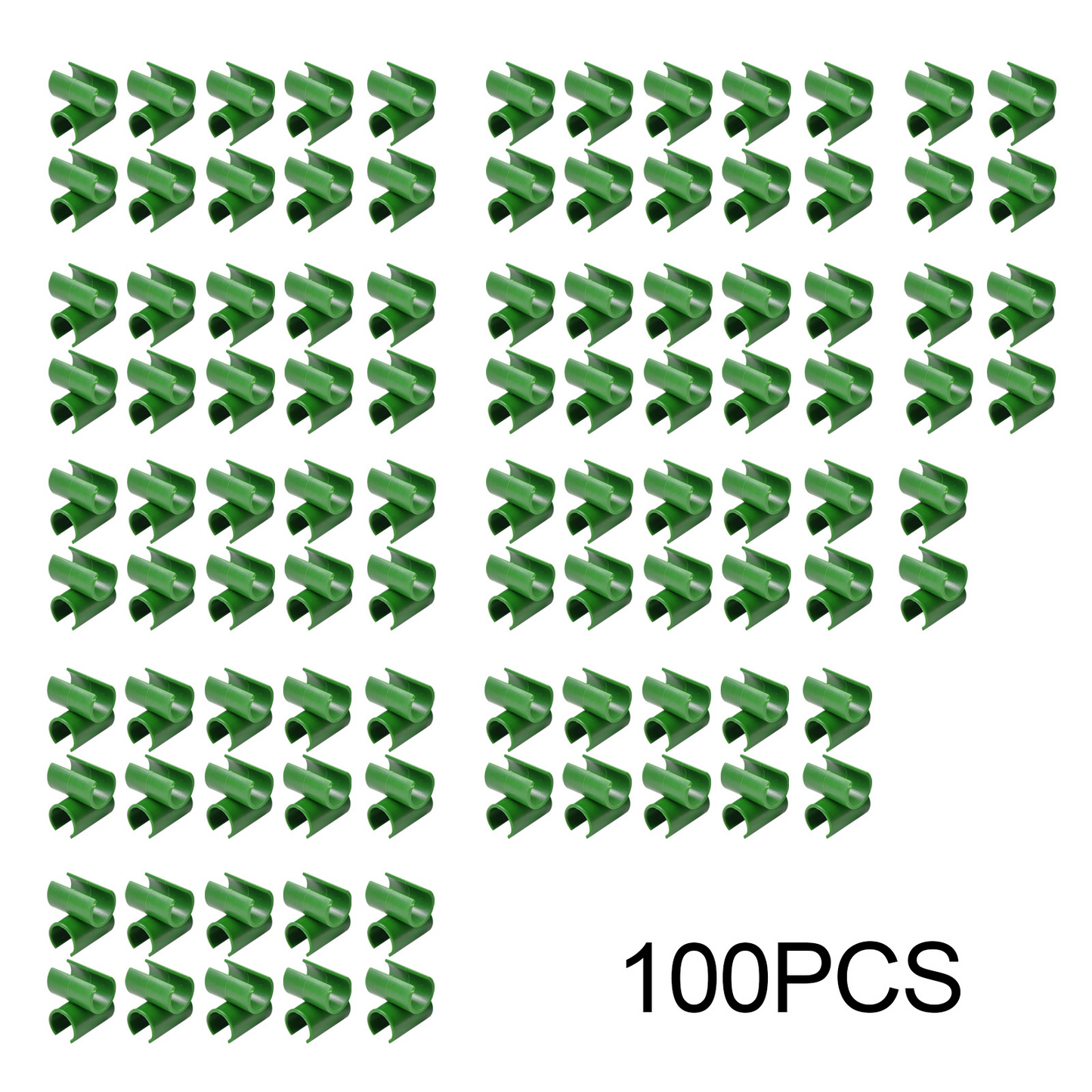 Garden Plant Support Clip – Practical Holder for Fences, Poles, and Netting