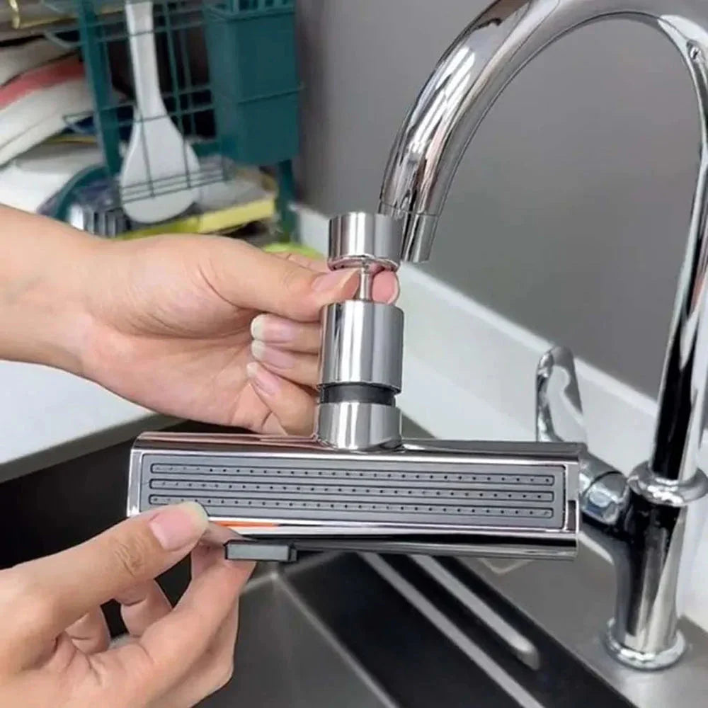 360° Rotating Faucet Sprayer Attachment for Easy Cleaning