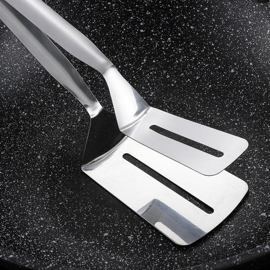 Stainless Steel Turner – Non-Slip Handle for Grilling