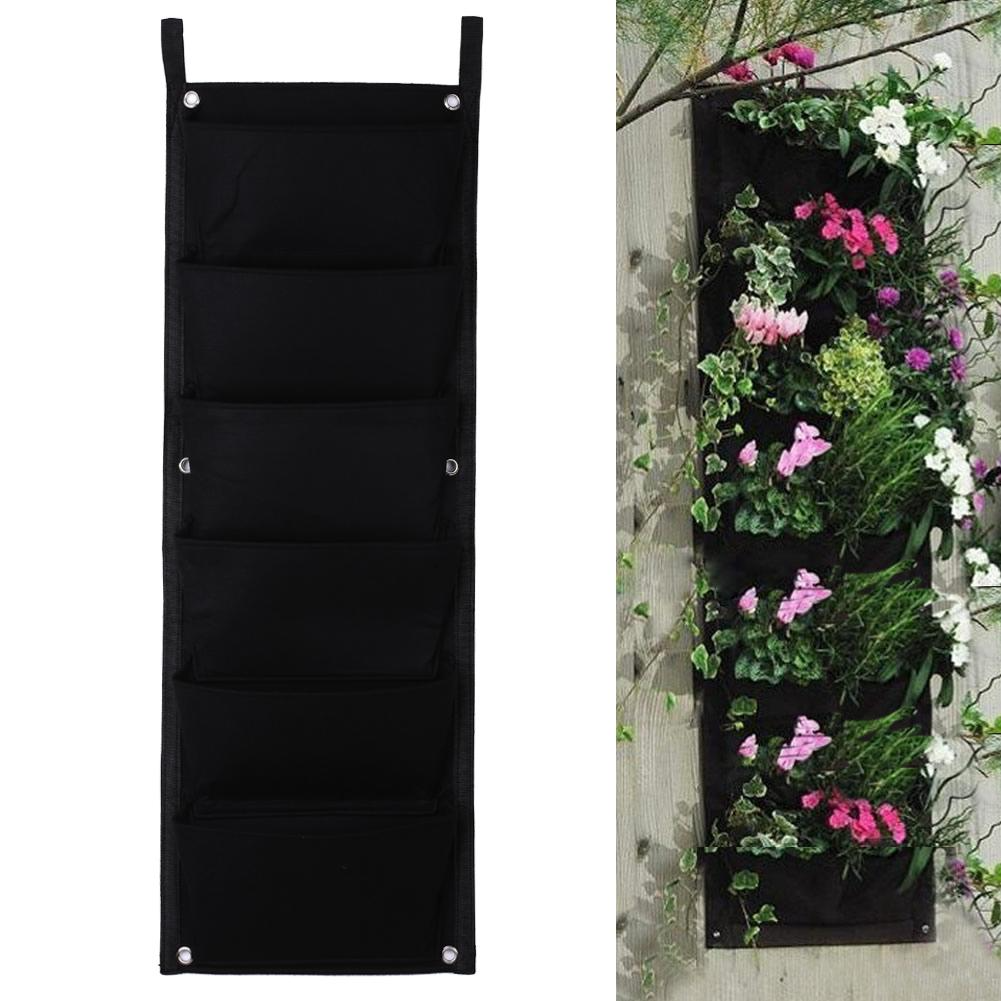 Wall-Mounted Vertical Garden Organizer – Multi-Pocket Planter for Indoor & Outdoor Spaces