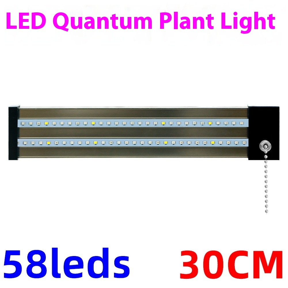 Full Spectrum LED Grow Light with Adjustable Pull Switch – Ideal for Promoting Plant Growth