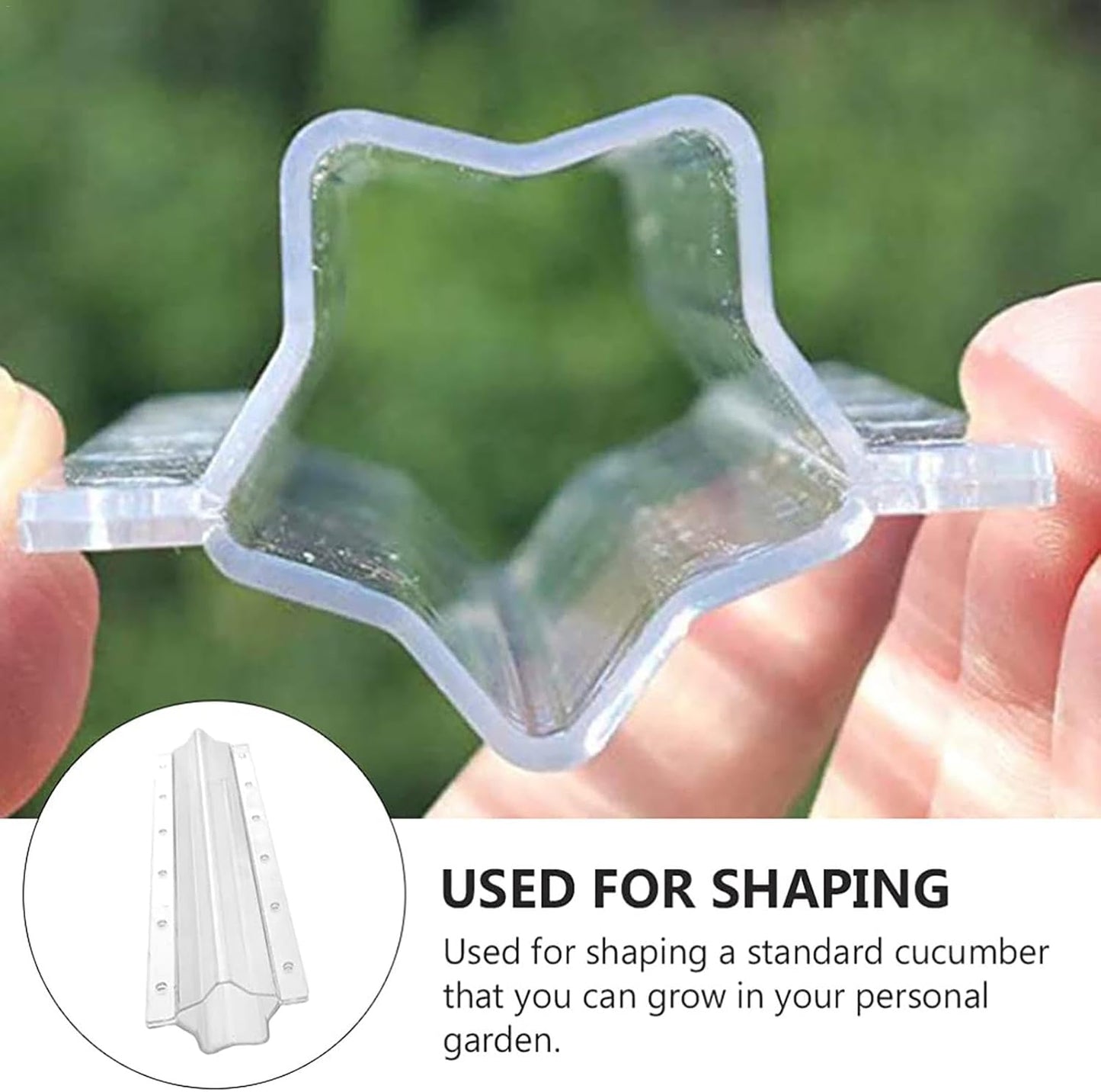 Creative Star-Shaped Mould for Fruits and Vegetables – Fun Shaping Tool for Cucumbers and More