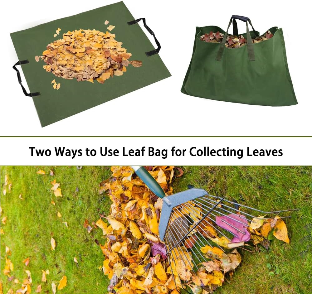 Collapsible Garden Waste Bag – Durable Collection Sack for Leaves and Debris