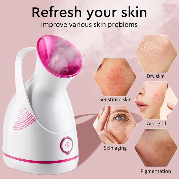 Nano-Ionic Skin Rejuvenation Steamer