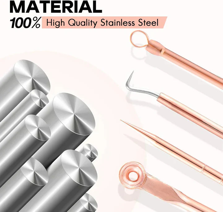 Professional Pimple & Blackhead Extractor Kit