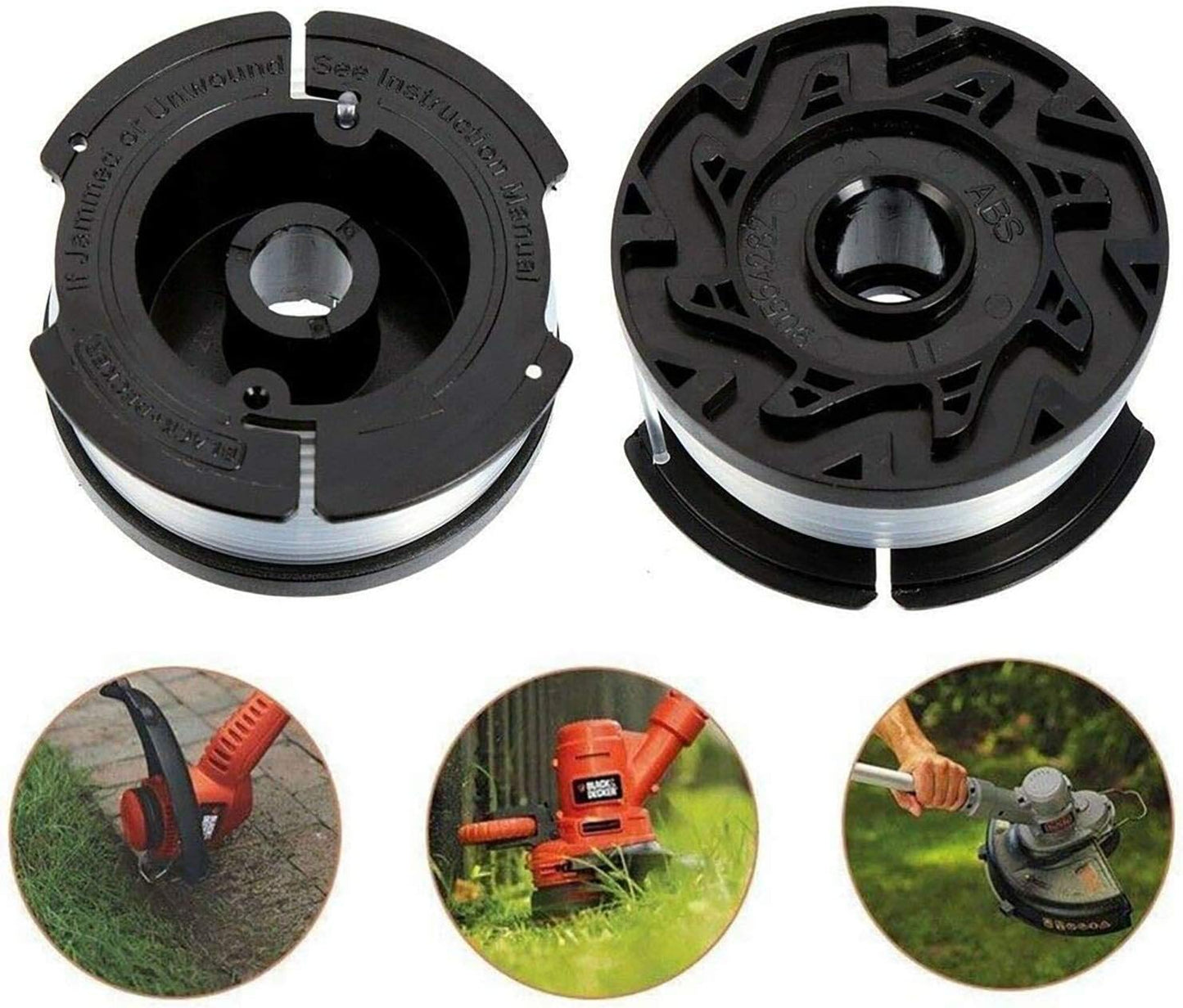 Replacement Spool for Trimmer - Durable Nylon Cutting Line for Lawn Mowers and Trimmers