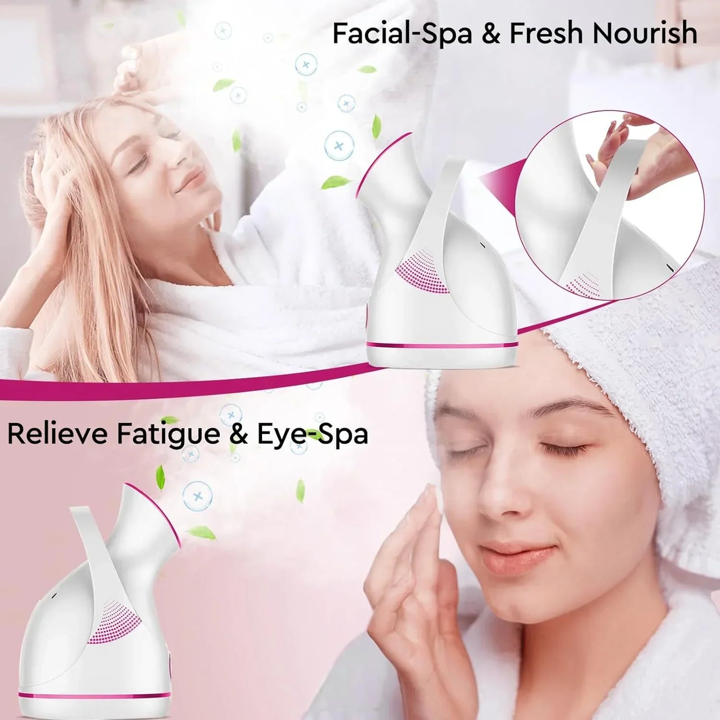 Nano-Ionic Skin Rejuvenation Steamer