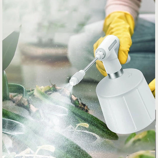 Electric Plant Watering Bottle – Automatic Spray Can with Ergonomic Handle