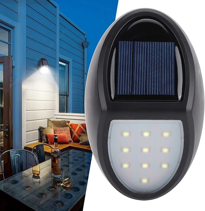 Energy-Saving Solar LED Wall Light with Motion Sensor – Weatherproof Outdoor Lighting