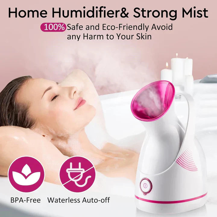 Nano-Ionic Skin Rejuvenation Steamer