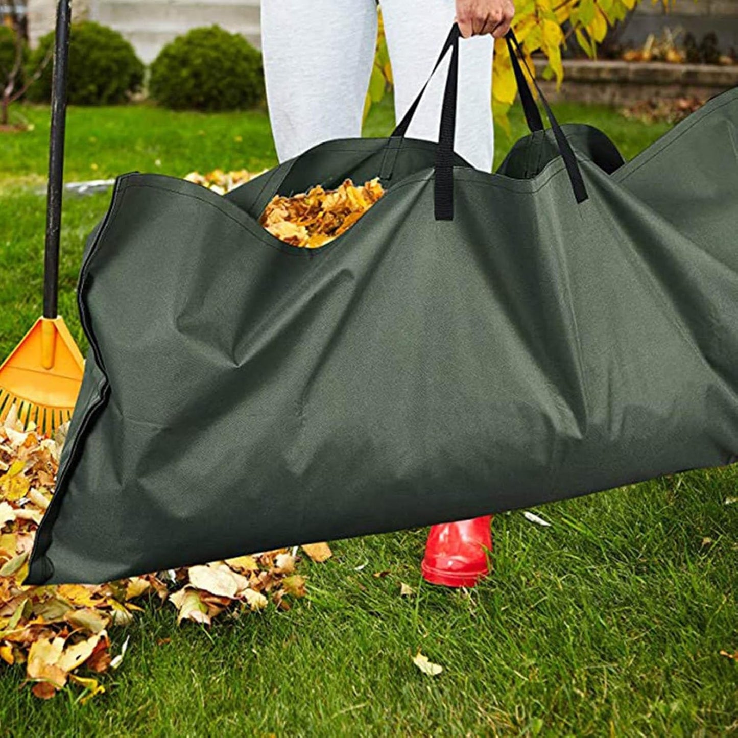Collapsible Garden Waste Bag – Durable Collection Sack for Leaves and Debris