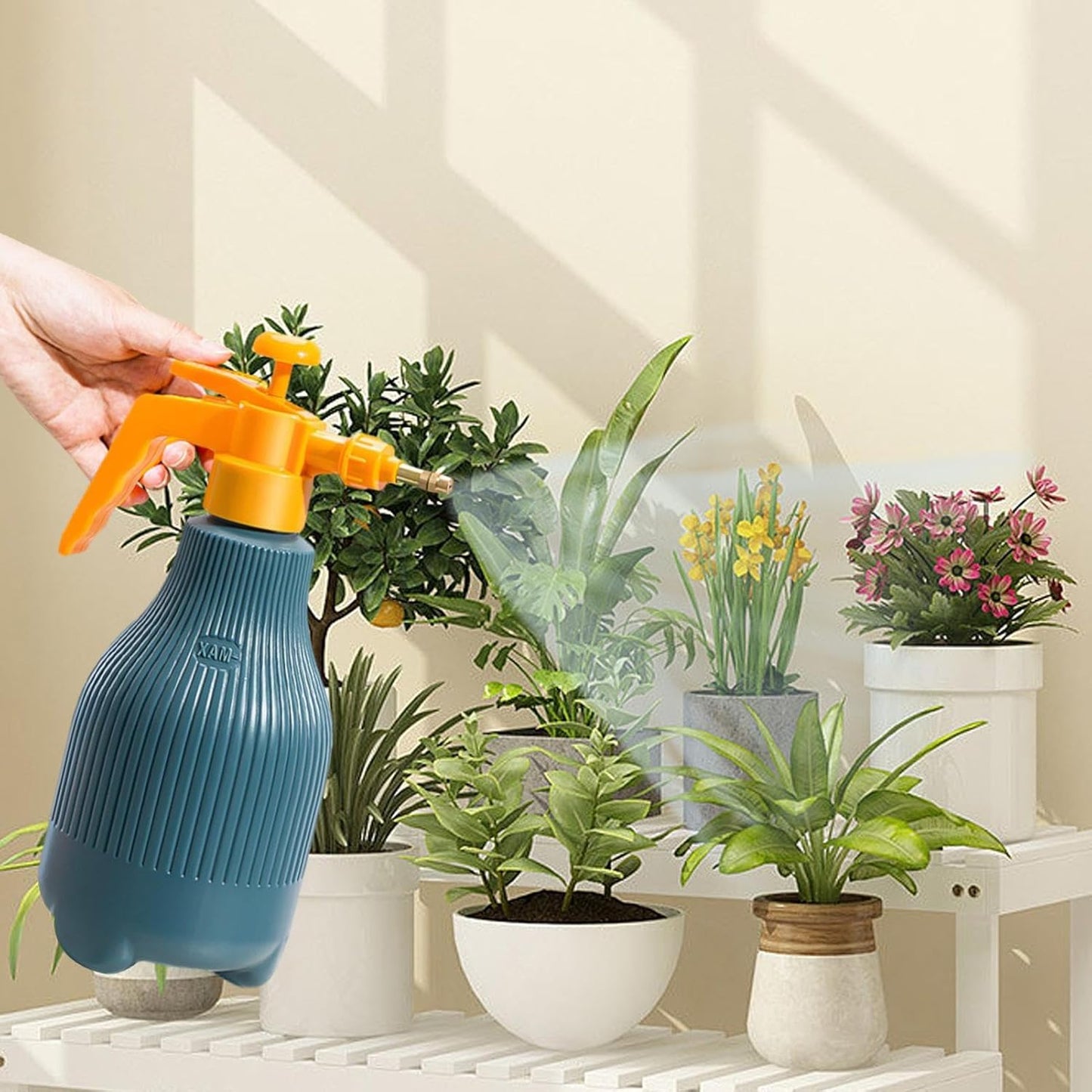 Nordic Pressure Spray Bottle - Efficient Plant Watering with Pump Action
